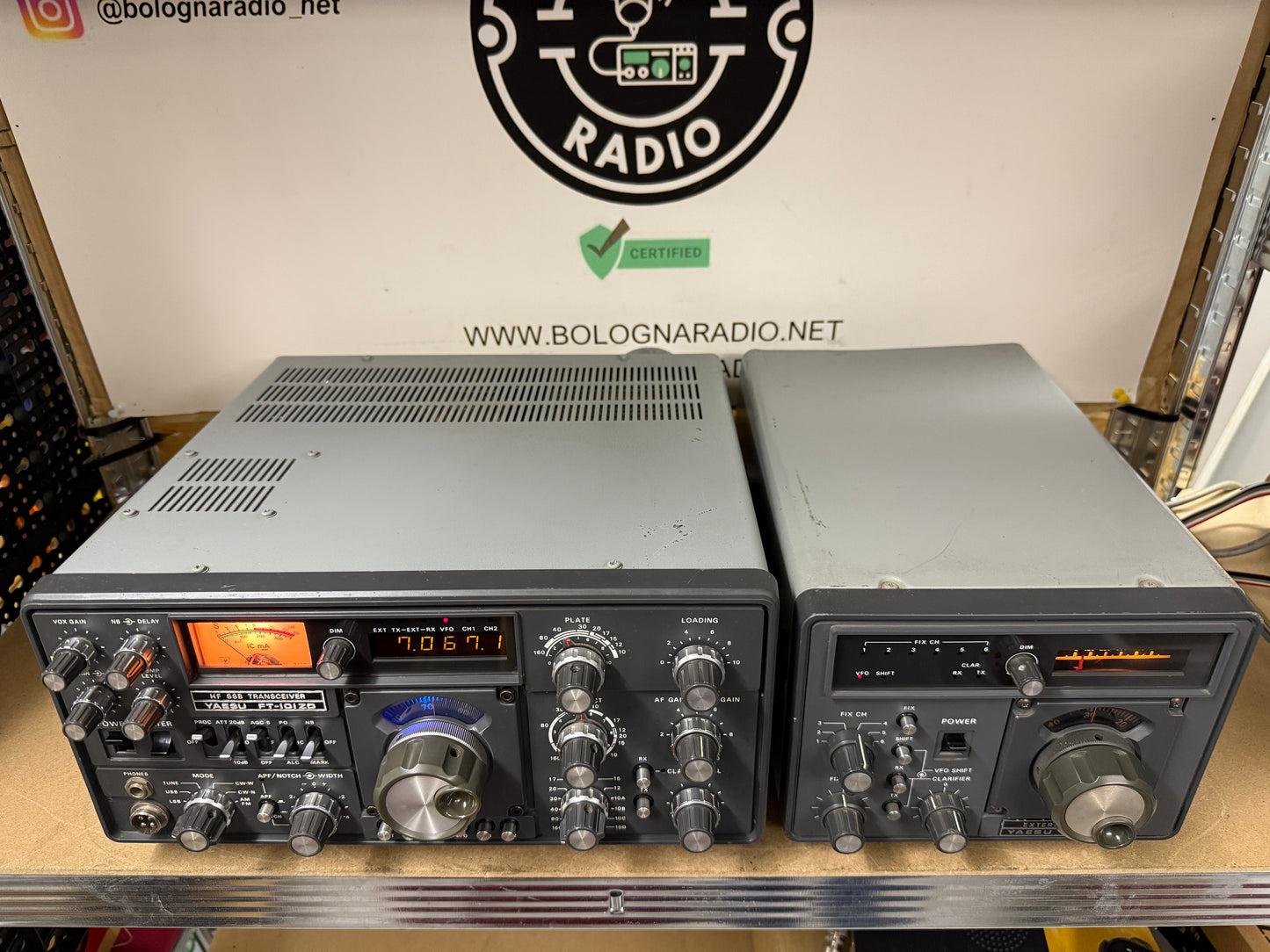 Yaesu FT 101 ZD MK3 + vfo esterno + AM + FM