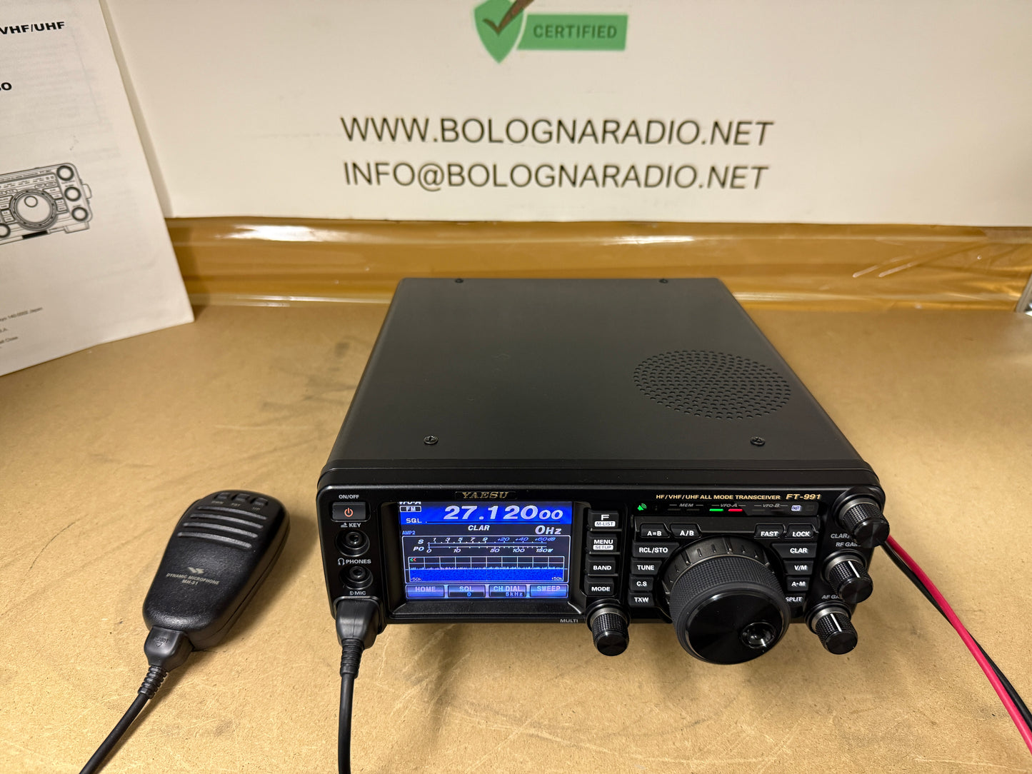 A2 Yaesu FT 991 pari al nuovo espansa