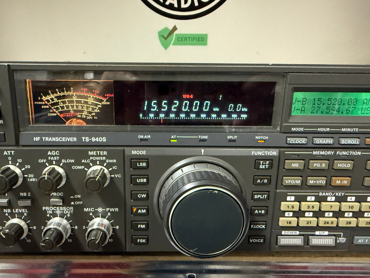 Kenwood TS 940 sat 100 watt perfetta