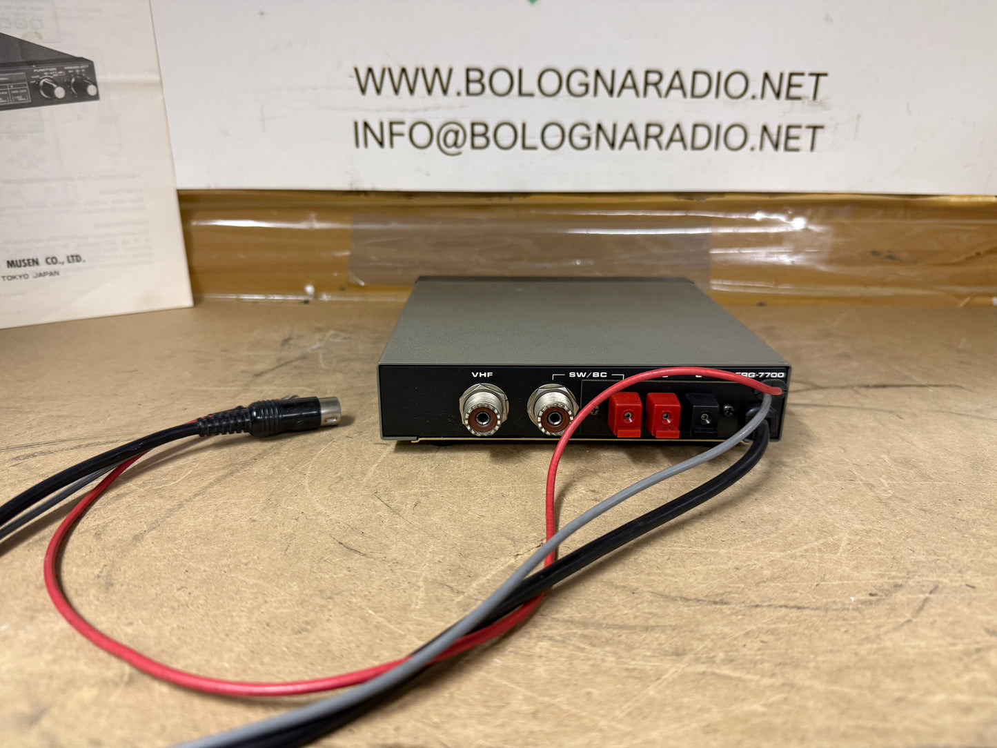 Yaesu frg 7700 + frt 7700 + frv 7700 perfetto