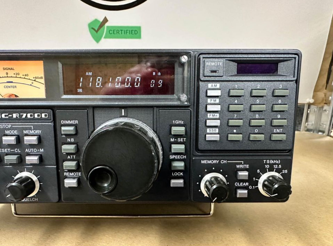 Ricevitore scanner icom IC-R 7000 perfetta