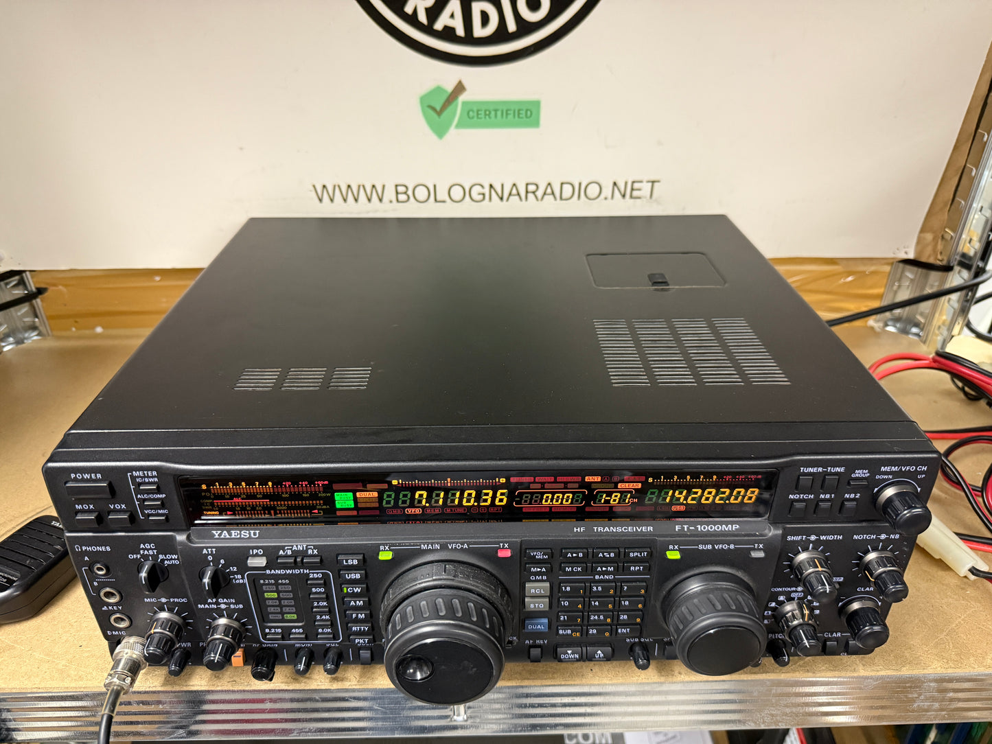 A1 Yaesu FT 1000 MP + TCXO6 + ROOFING FILTER Garanzia 12 Mesi