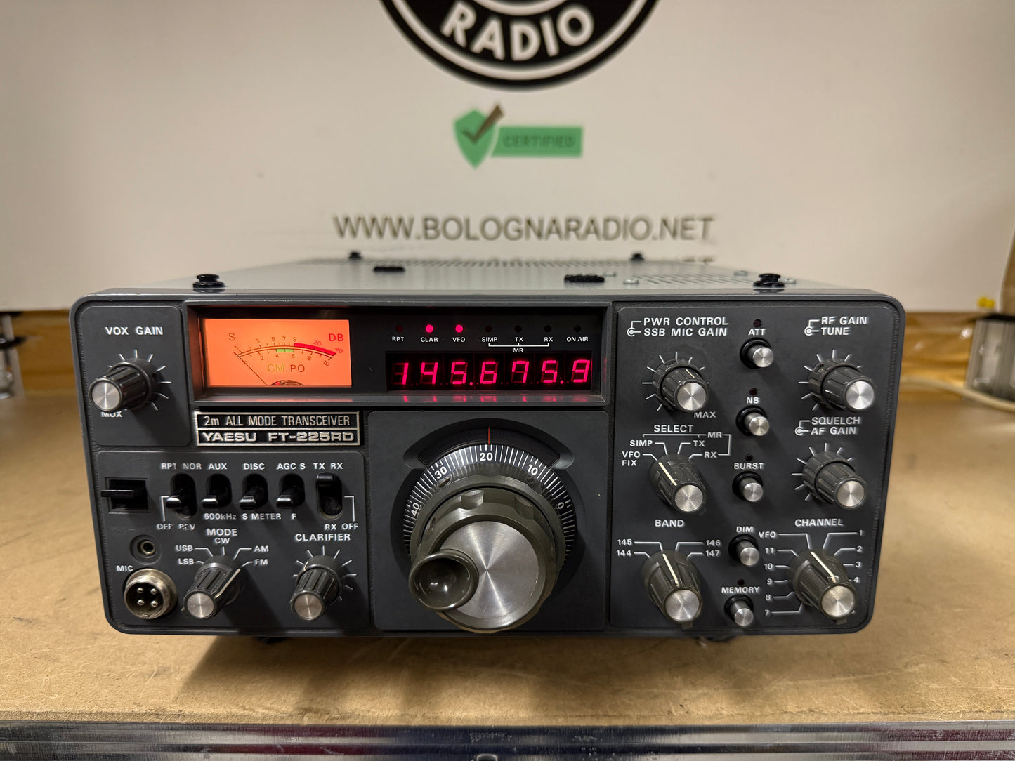 Yaesu FT 225RD VHF perfetta