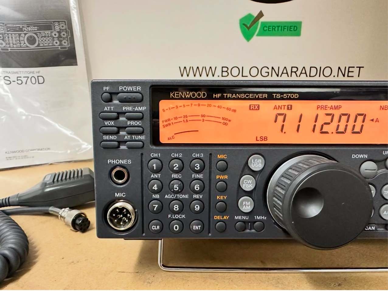 Ricetrasmettitore Kenwood TS-570D