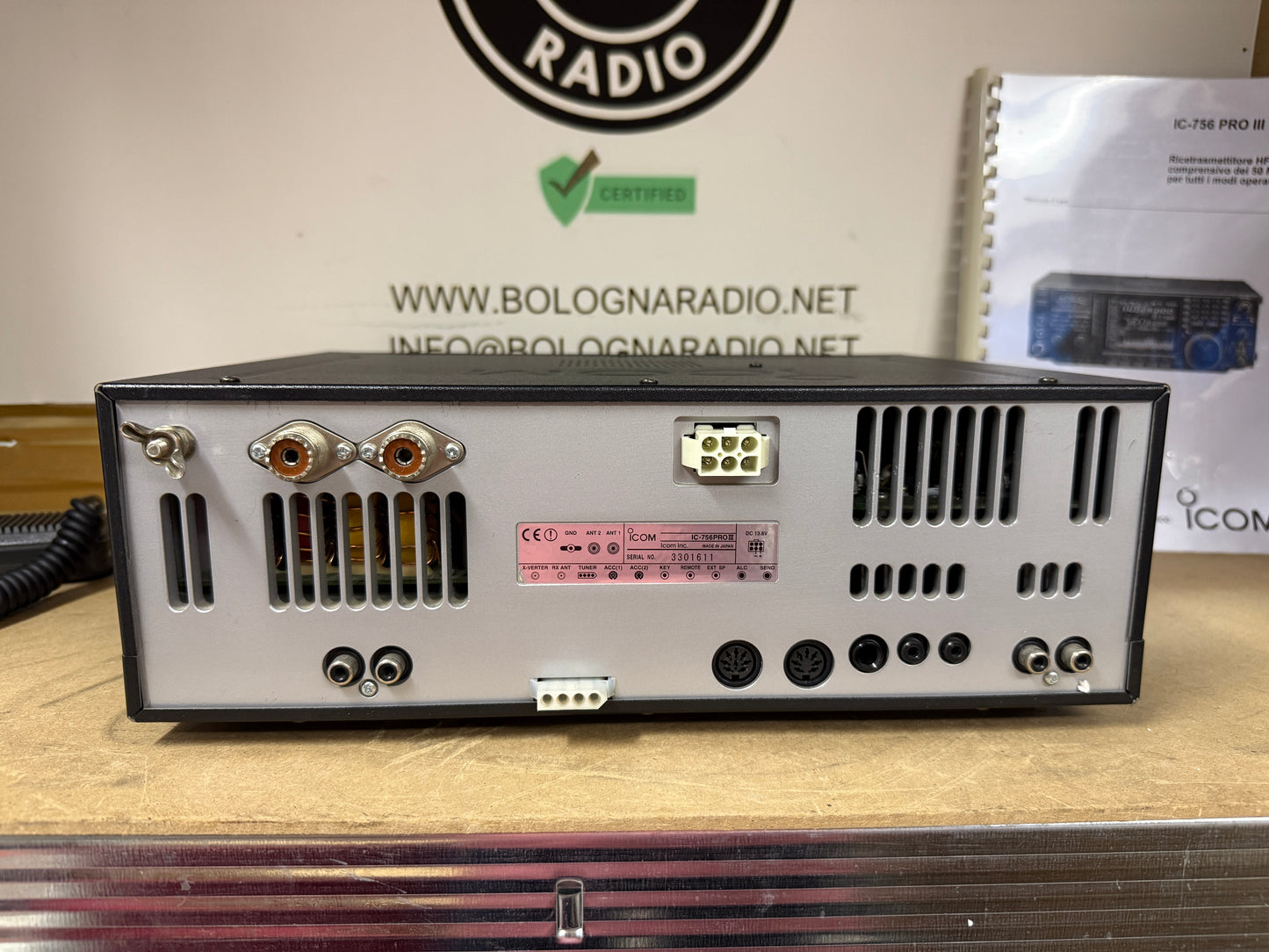 Icom IC 756 pro3 pari al nuovo imballo originale