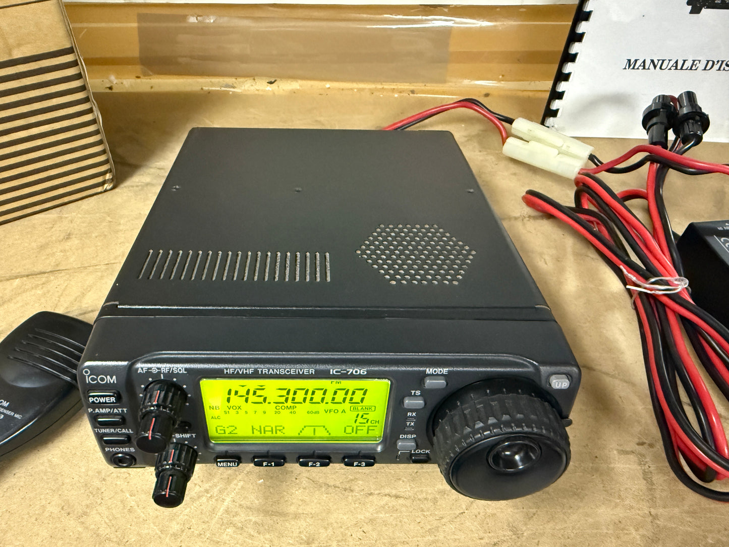 Icom ic 706 pari al nuovo full set Garanzia 12 Mesi