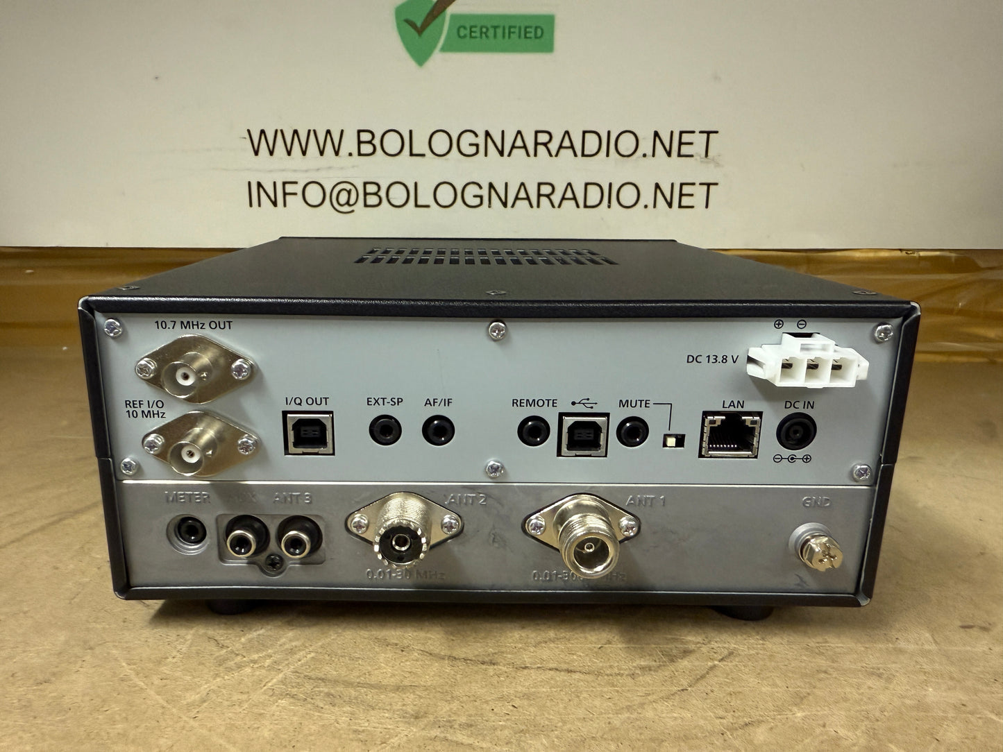 Icom ic r 8600 pari al nuovo full set garanzia 24 mesi
