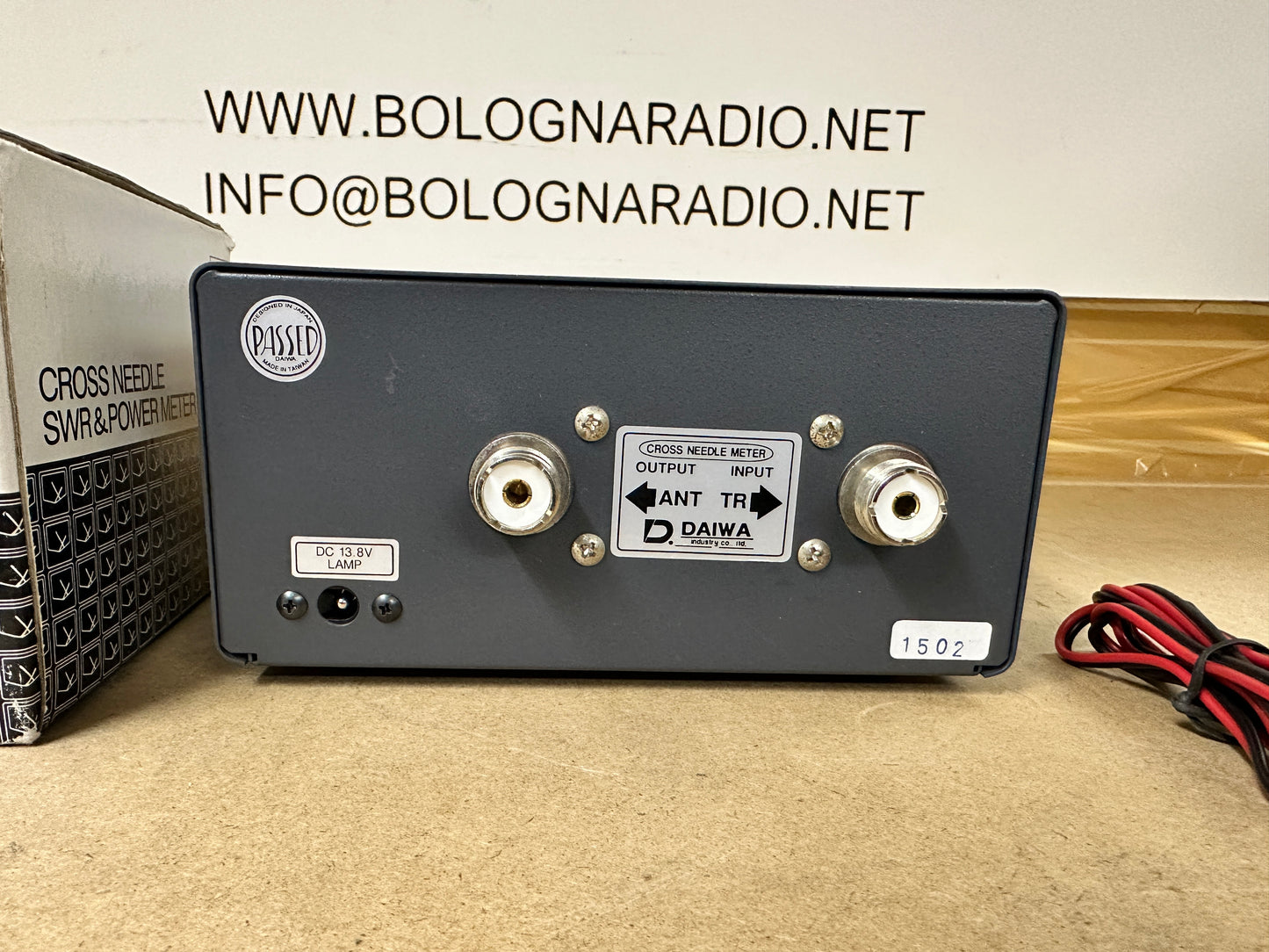 ROS/WATTMETRO 1.8-150 MHz DAIWA - CN-101L -