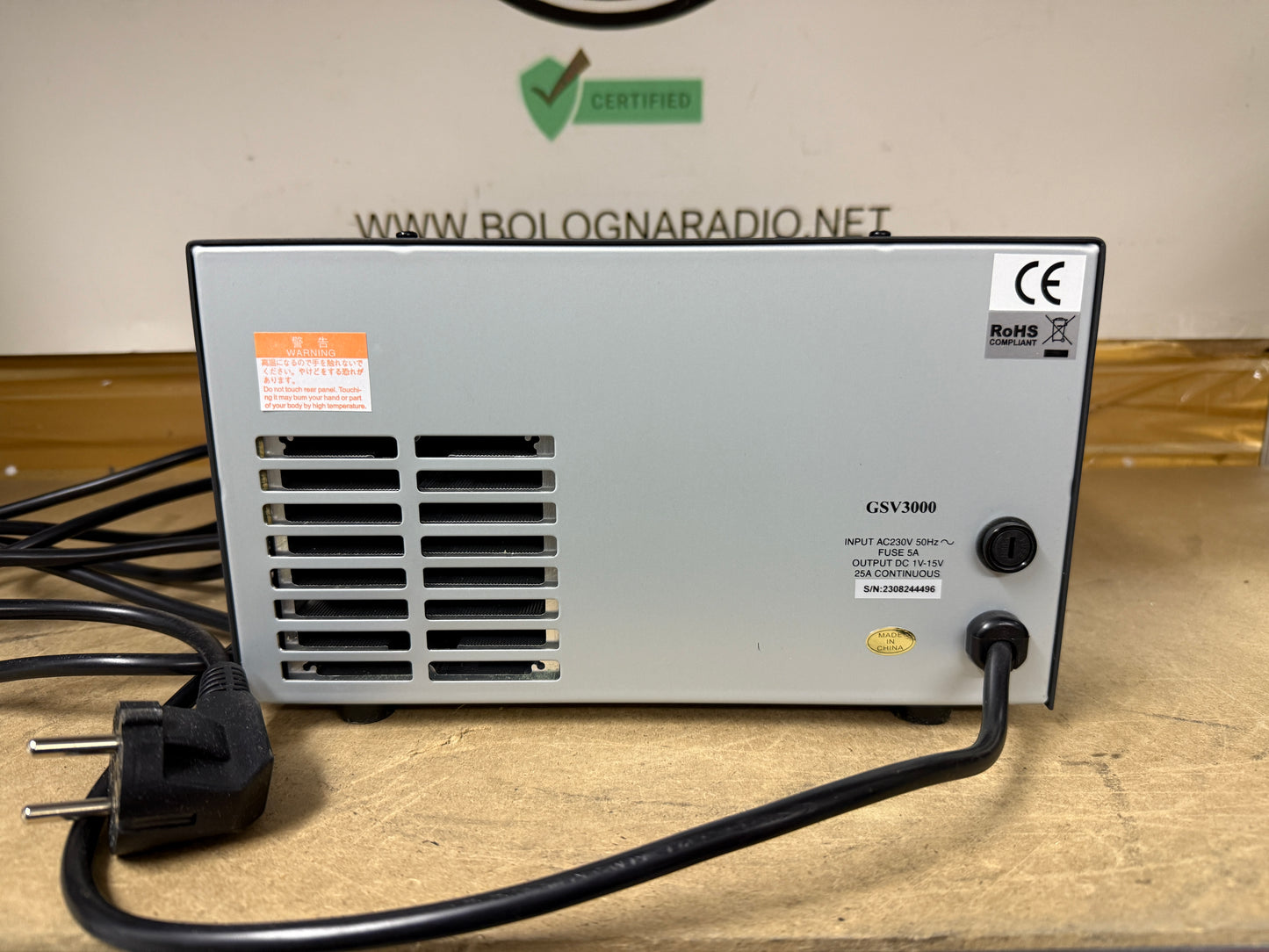 Diamond GSV-3000 Alimentatore 30A NUOVO