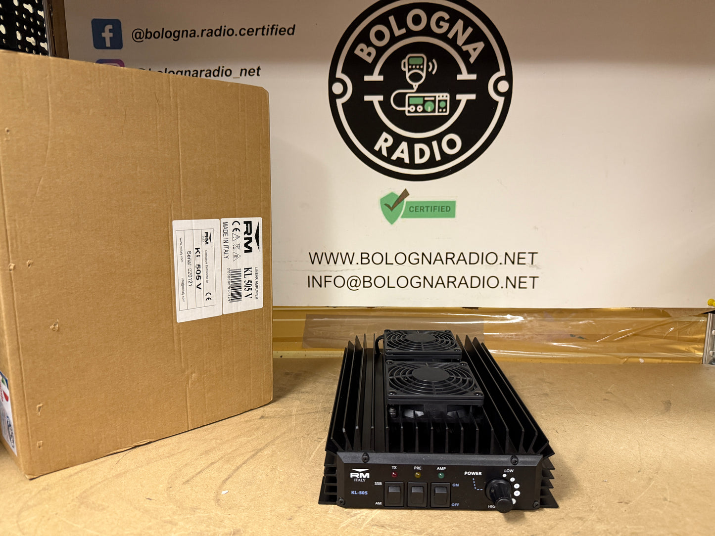 lineare Amplificatore RM KM505V