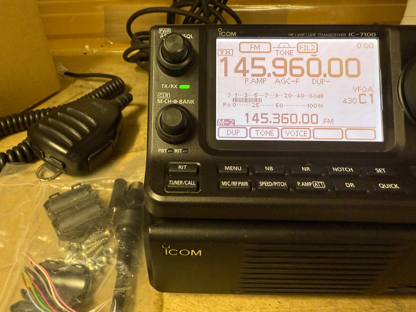 Icom ic 7100 perfetta Garanzia 12 Mesi