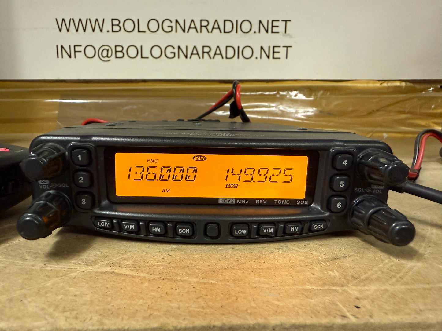 Yaesu FT 9800R espanso full set perfetto
