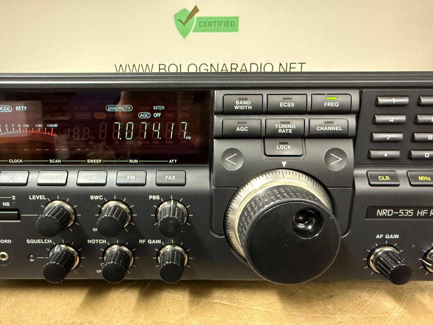 A5 Jrc 535 perfetta + bwc + rtty
