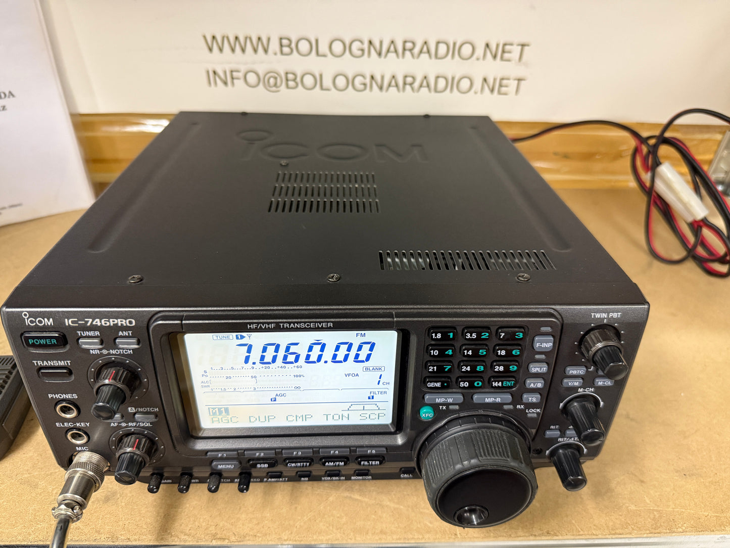 Icom ic 746 PRO pari al nuovo + imballo