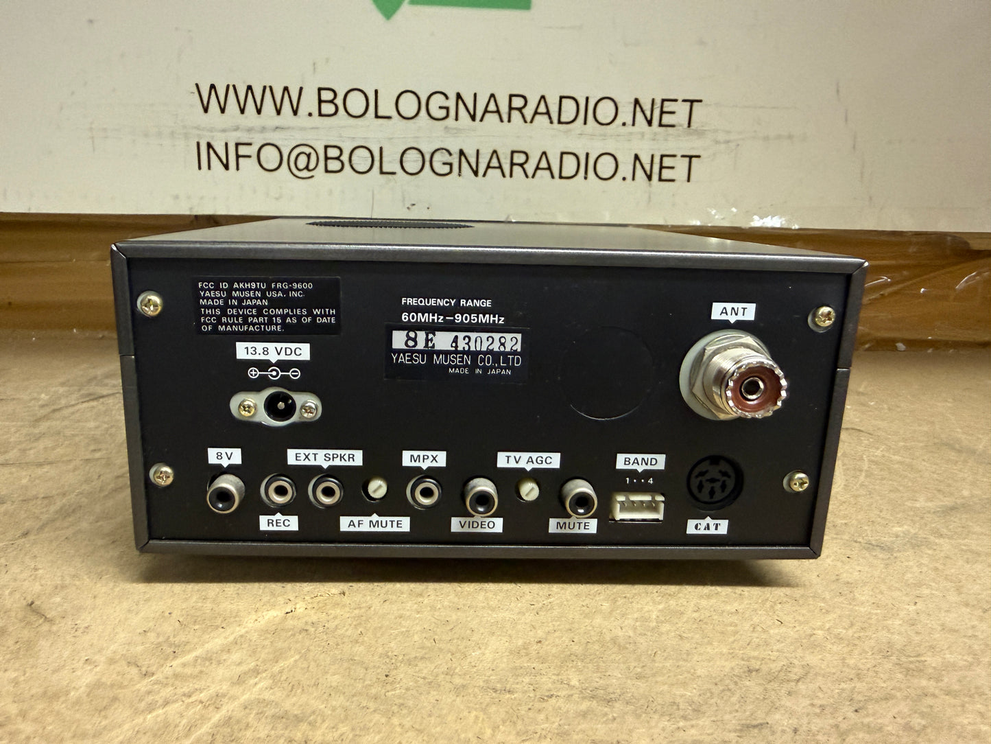 Yaesu FRG 9600 pari al nuovo Garanzia 12 Mesi