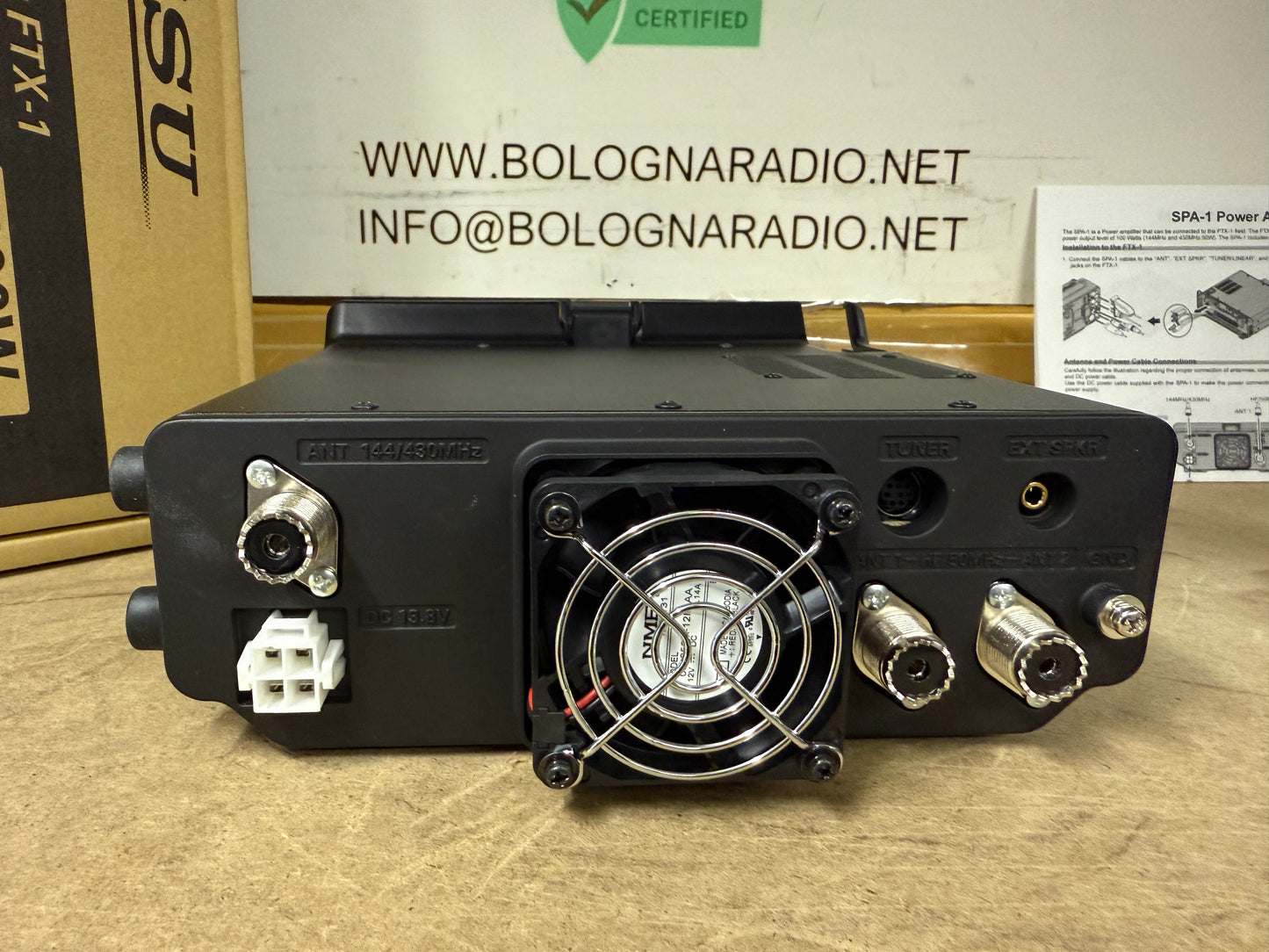 Yaesu SPA-1 pari al nuovo 09/2025 Garanzia Ufficiale