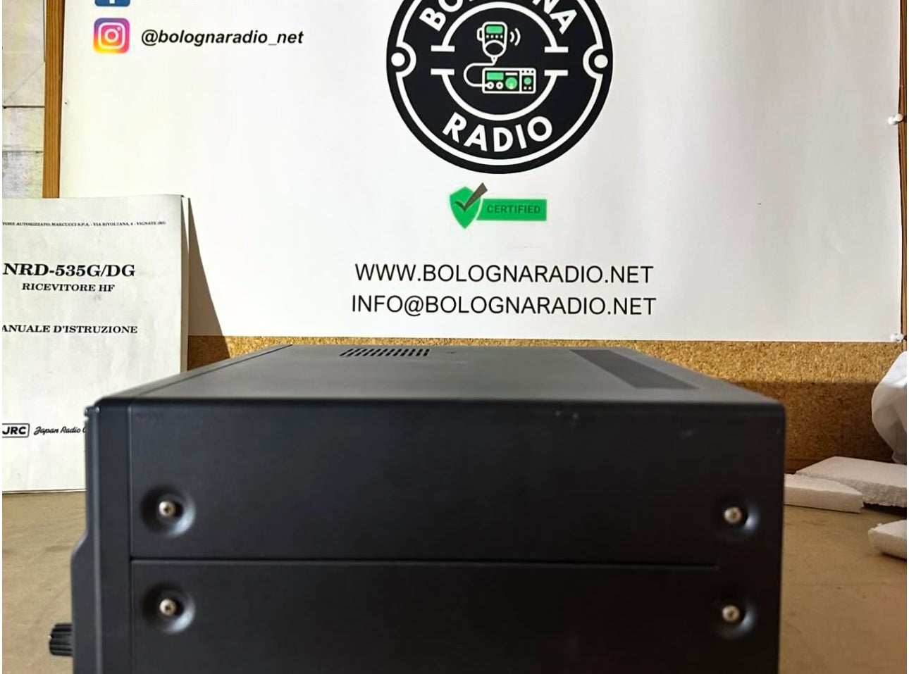 jrc nrd-535 ricevitore scanner