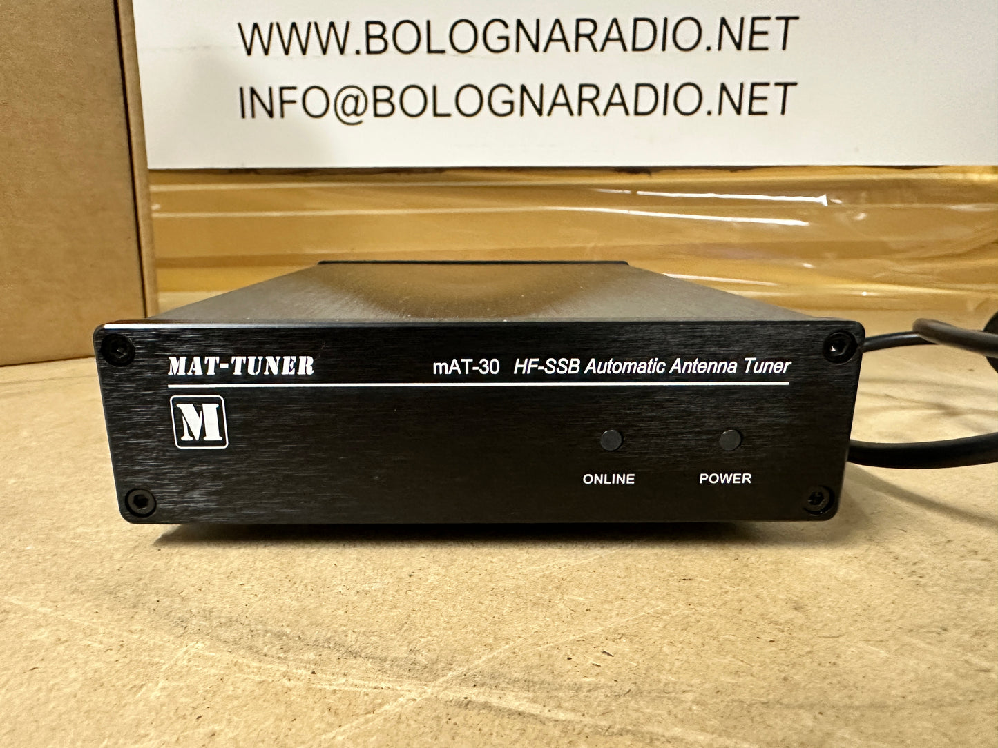 MAT-30 Tuner - ACCORDATORE DI ANTENNA DEDICATO PER YAESU FT-857D,FT-897D,FT-891