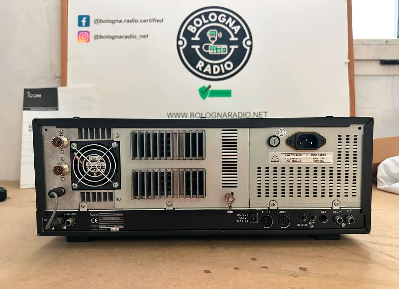 Ricetrasmettitore icom IC775DSP - C2