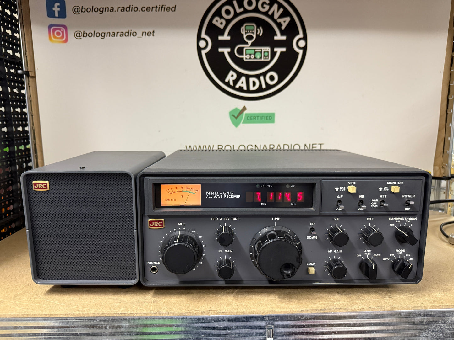 A1 Jrc 515 Linea Completa. JRC NSD515 + JRC NRD515 + Speaker + Alimentatore + imballi + book