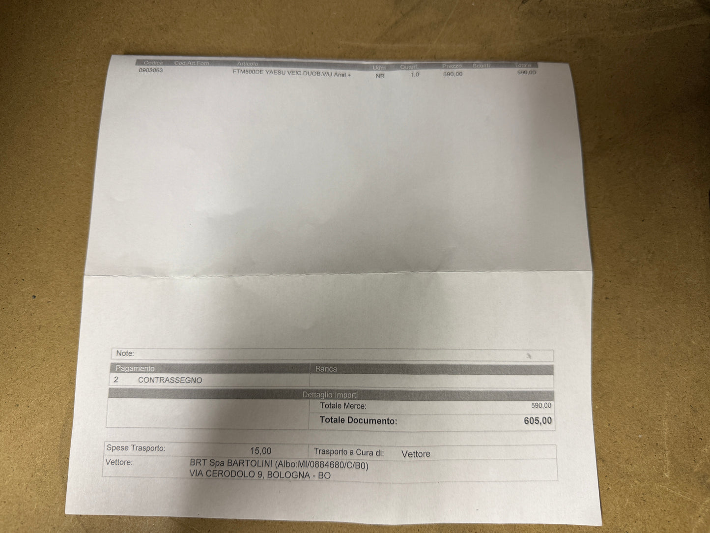 Yaesu FTM 500DE pari al nuovo garanzia ufficiale