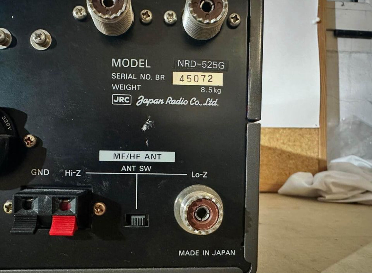 Ricevitore scanner JRC 525G Con modulo VHF - UHF - banda aerea