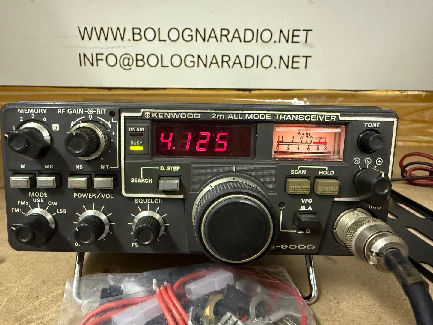 Kenwood TR 9000 + toni squelch + imballo