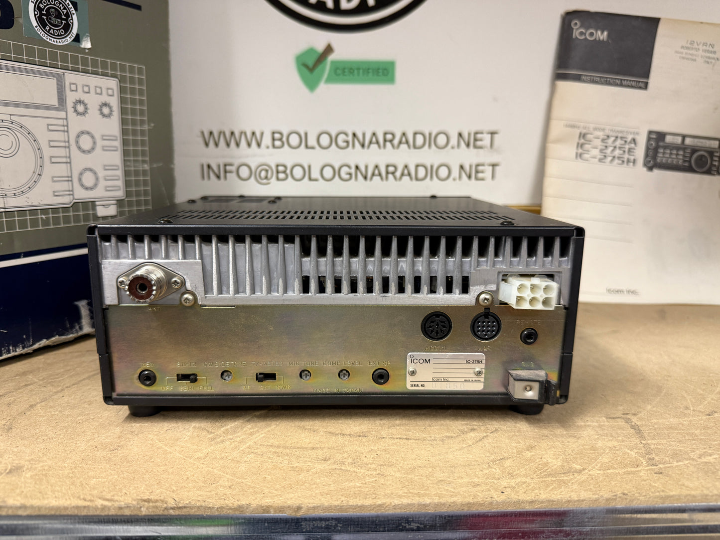 Icom ic 275H 100watt garanzia 12 mesi