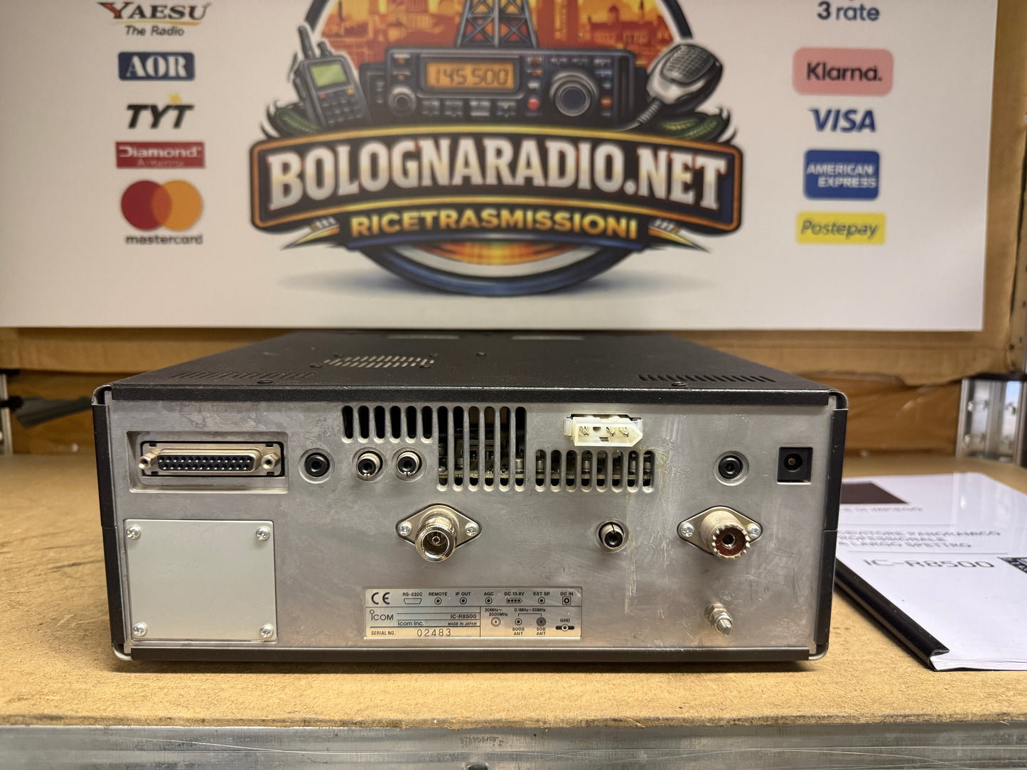 Icom IC R 8500 perfetto Garanzia 12 Mesi