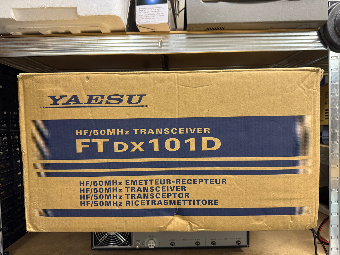 Yaesu FTDX 101D pari al nuovo Garanzia 12 mesi full set