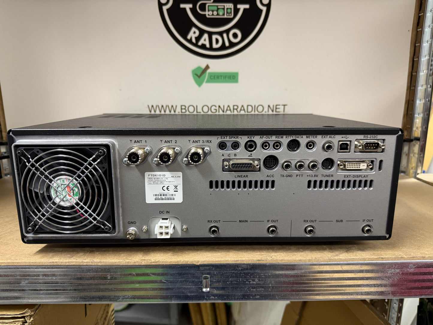 Yaesu FTDX 101D pari al nuovo Garanzia 12 mesi full set