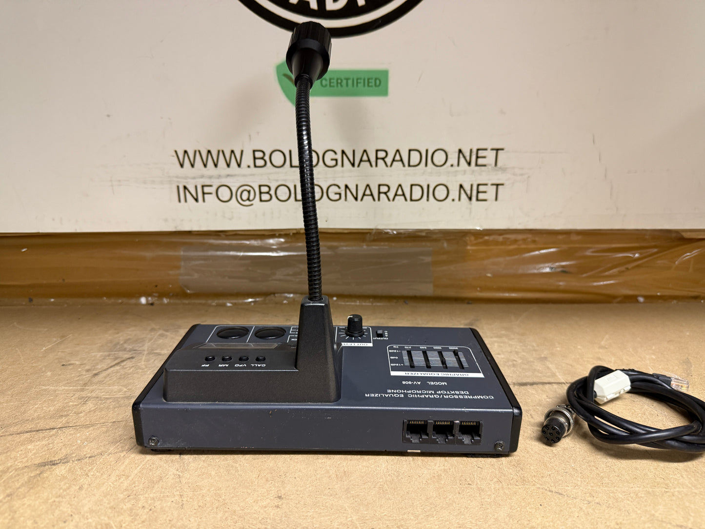 Mike proxel AV-908 Yaesu kenwood e Icom perfetto