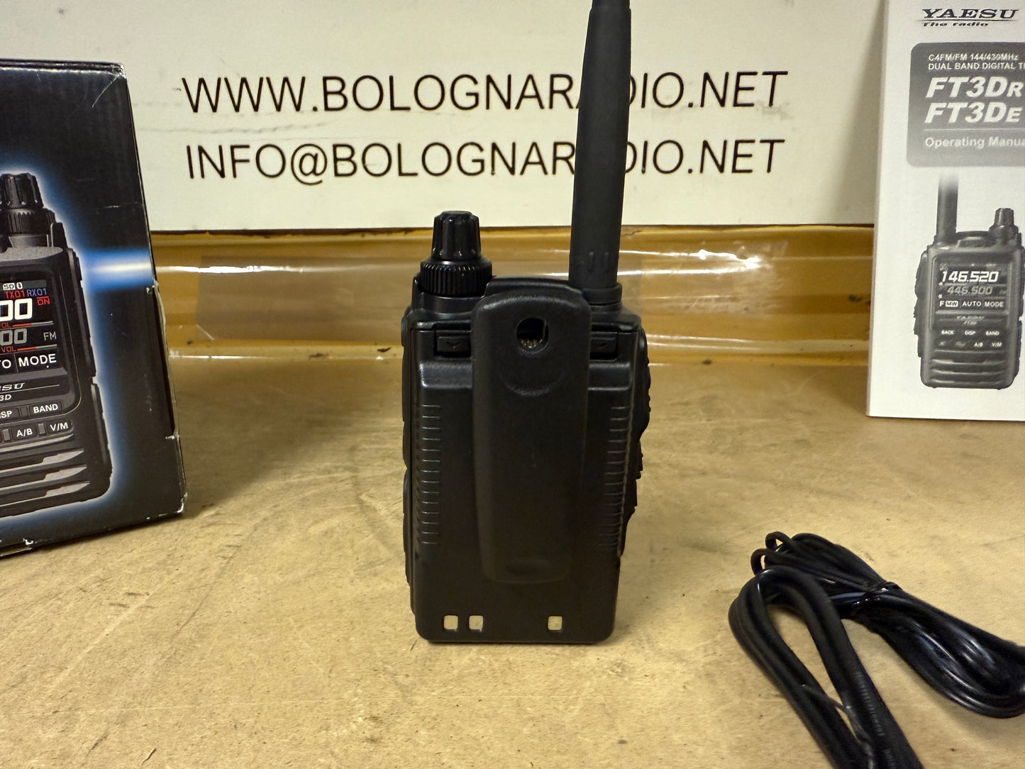 Yaesu FT 3 DE pari al nuovo full set