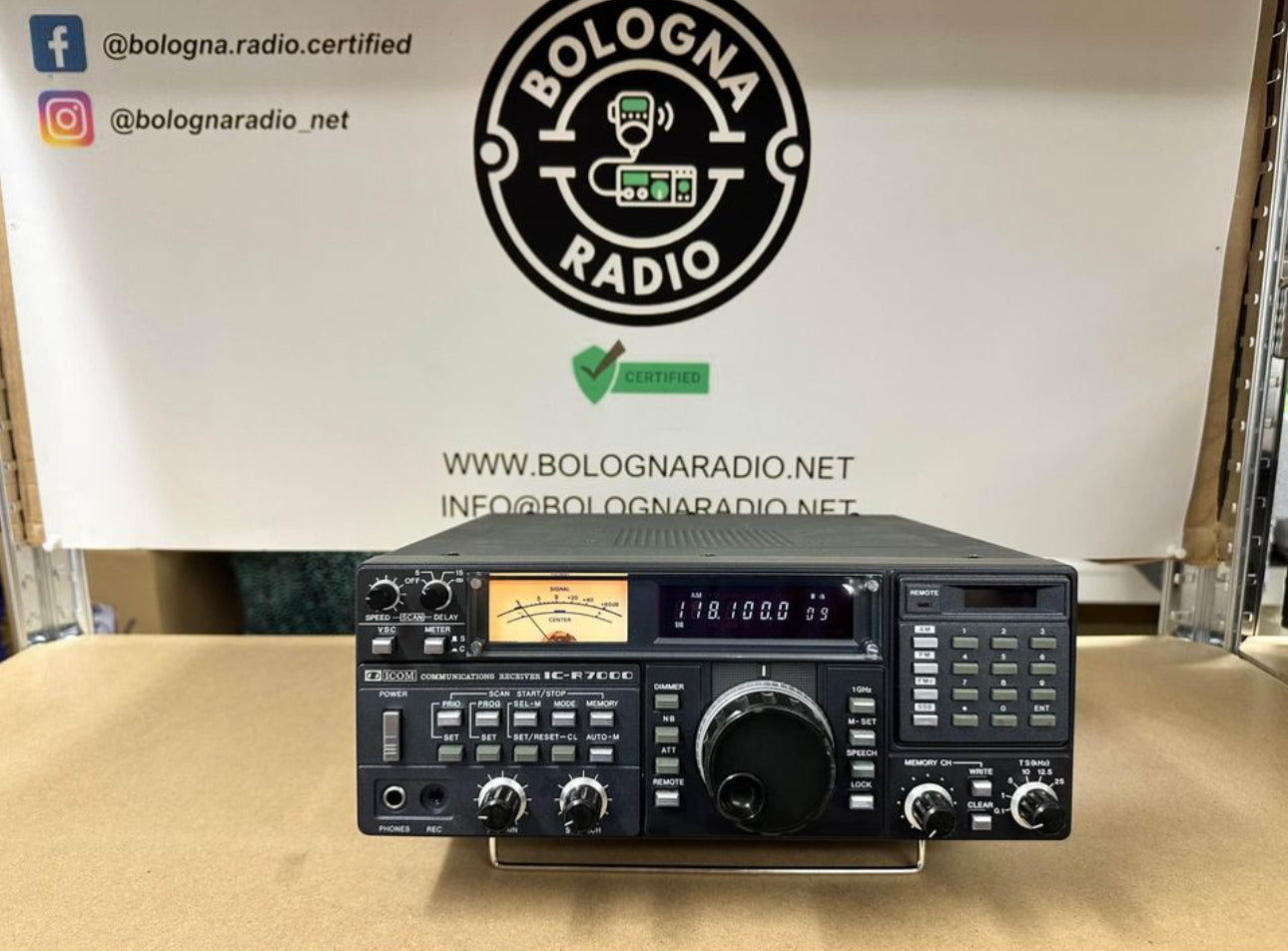 Ricevitore scanner icom IC-R 7000 perfetta