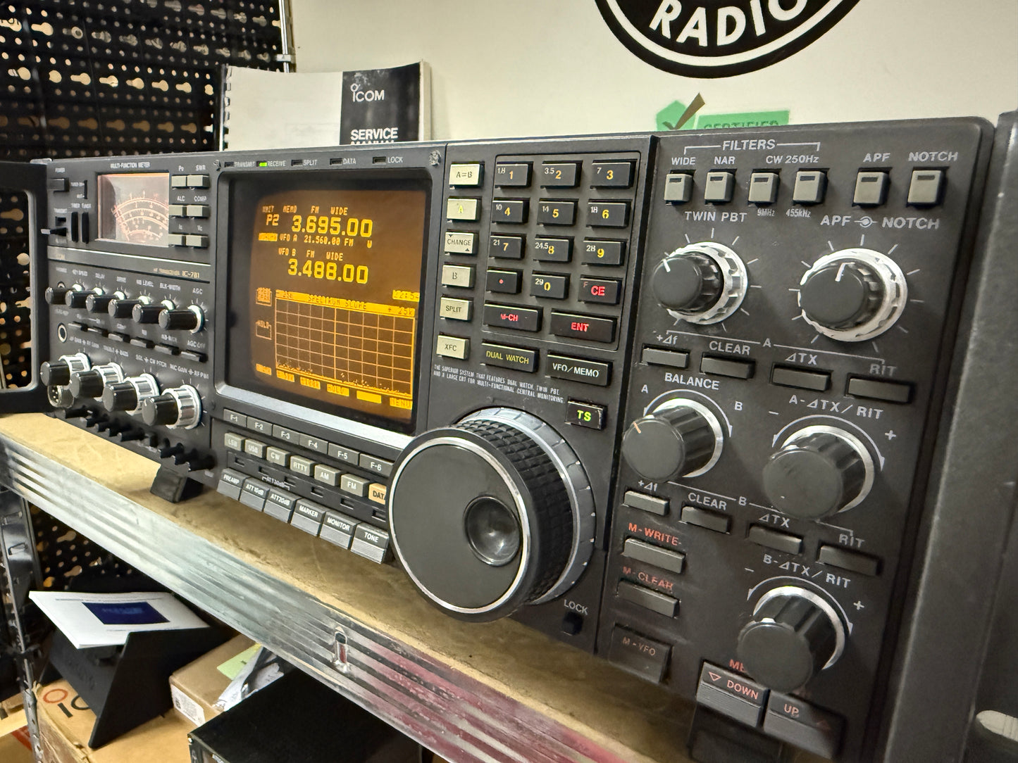 Icom IC 781 perfetto full set + imballo