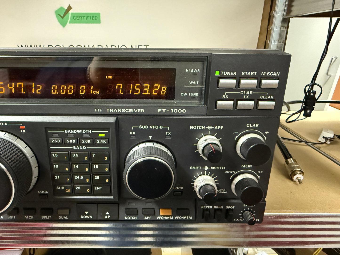 Yaesu FT 1000 + 200 watt