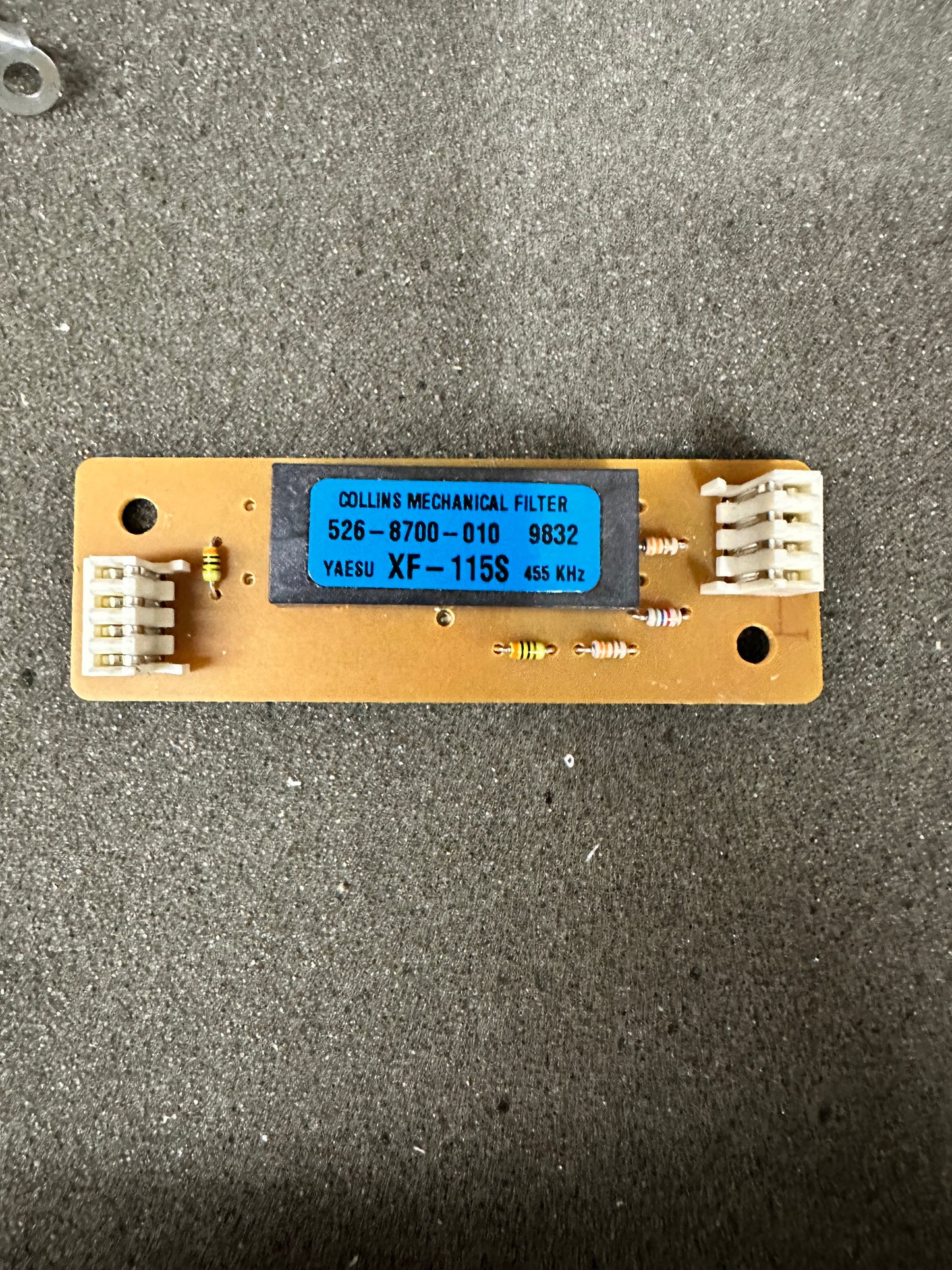 Yaesu CF-115S filtro meccanico collins ssb 455 Khz