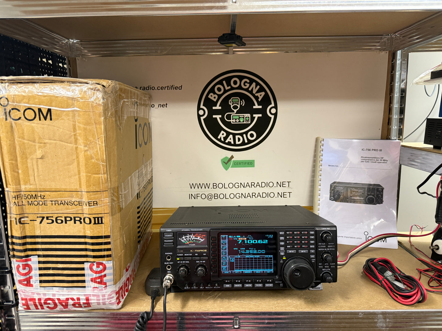 Icom IC 756 pro3 pari al nuovo imballo originale
