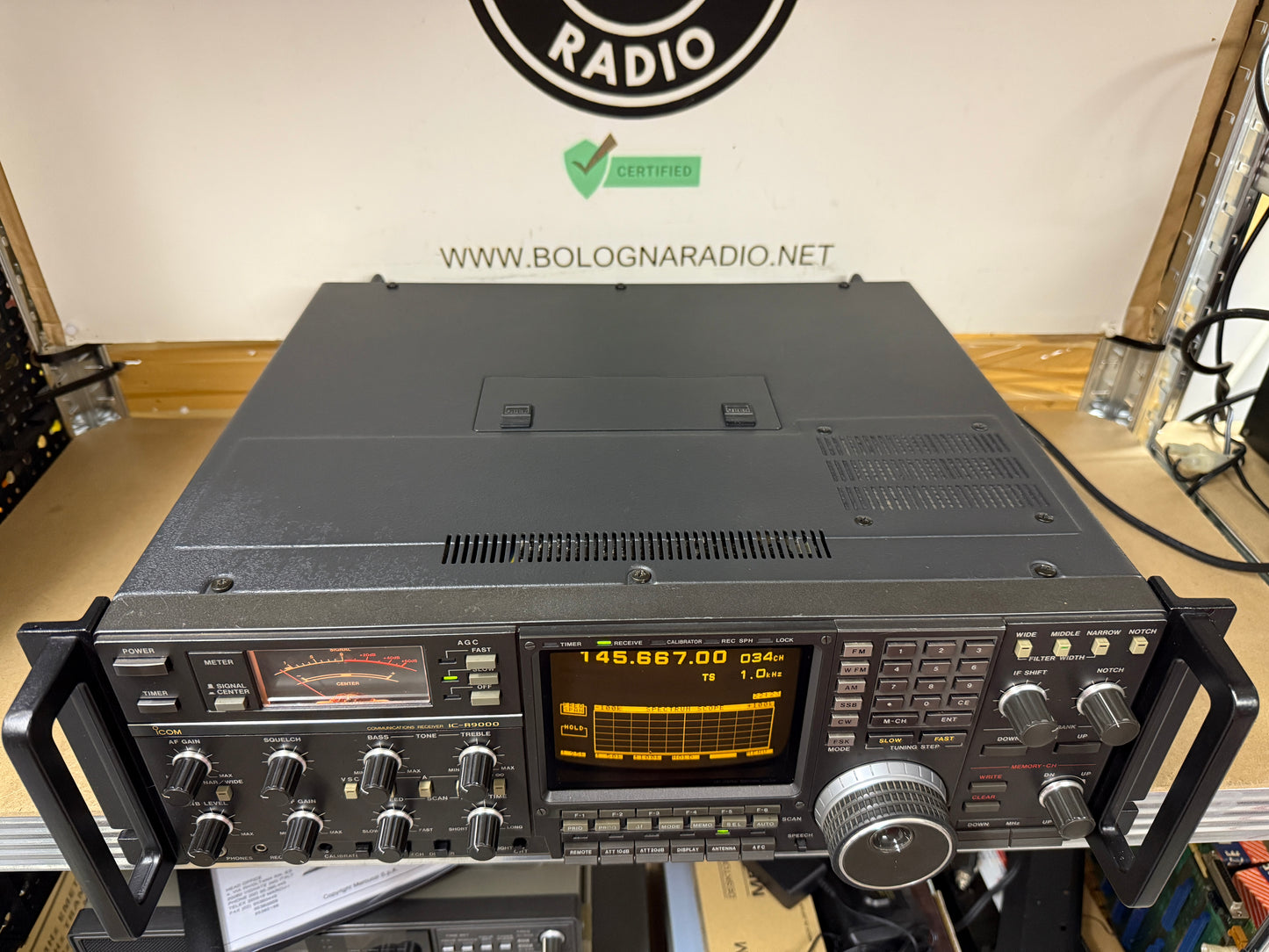 ICOM IC-R 9000 pari al nuovo Garanzia 12 mesi