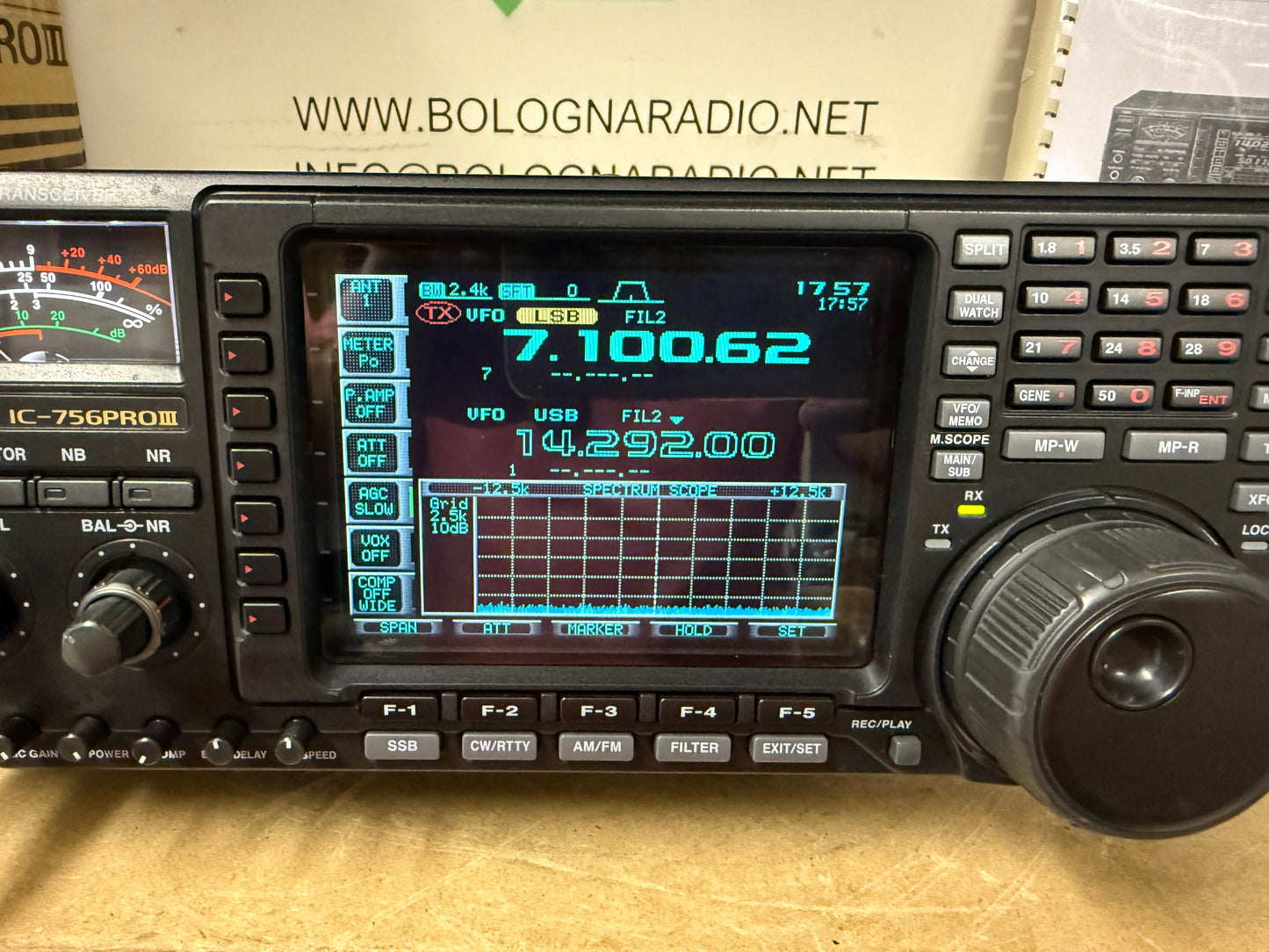 Icom IC 756 pro3 pari al nuovo imballo originale