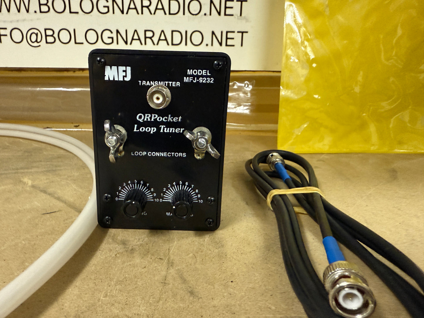MFJ 9232 Antenna Loop con accordatore