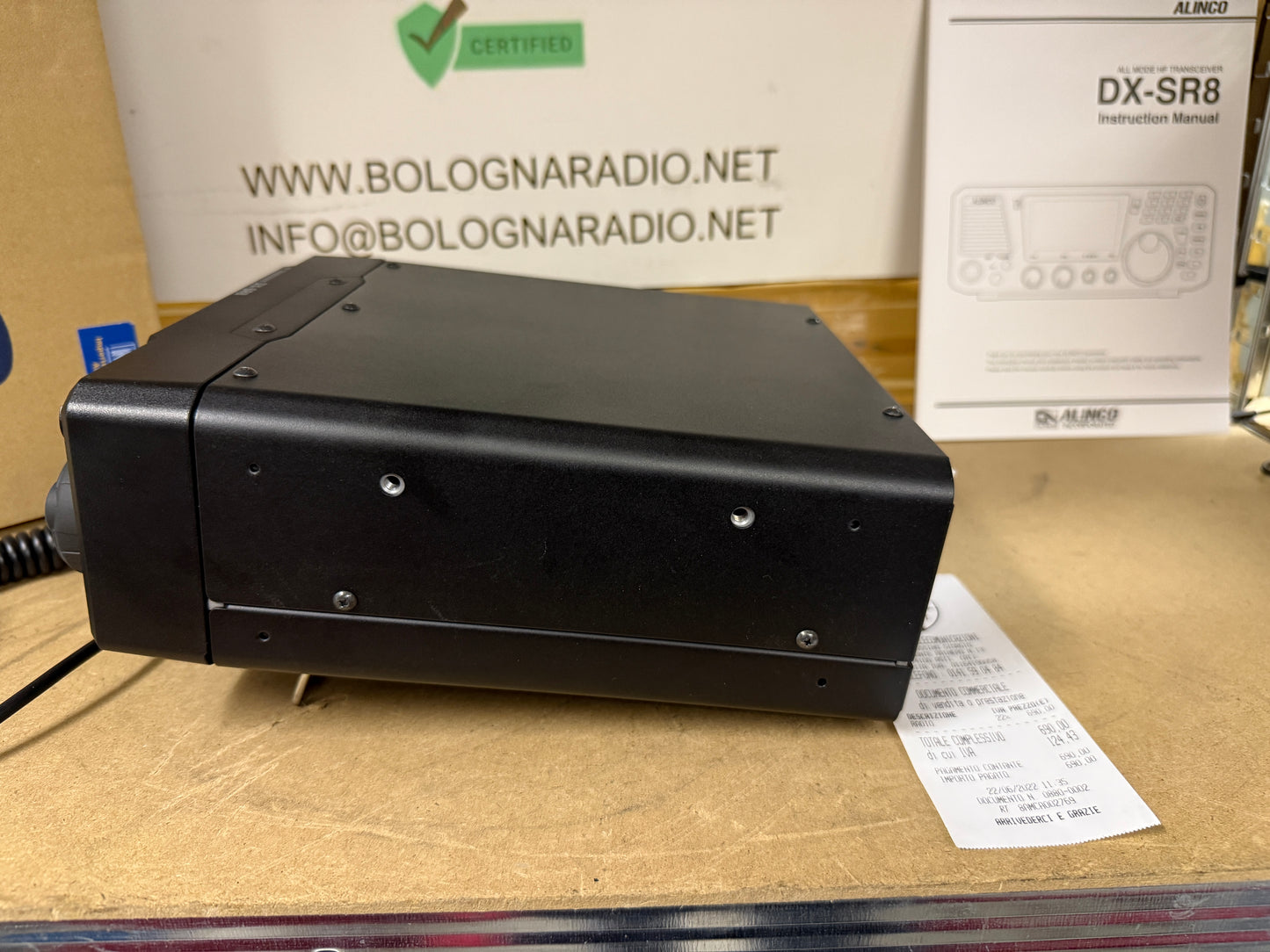 Alinco DX-SR8E 100watt pari al nuovo