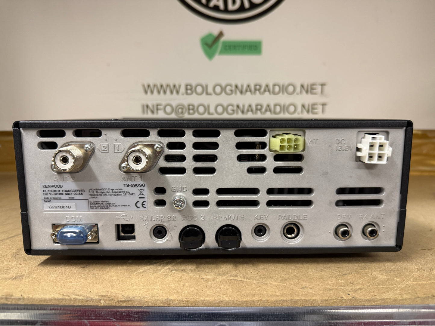 Kenwood TS 590SGE 03/2025 garanzia ufficiale
