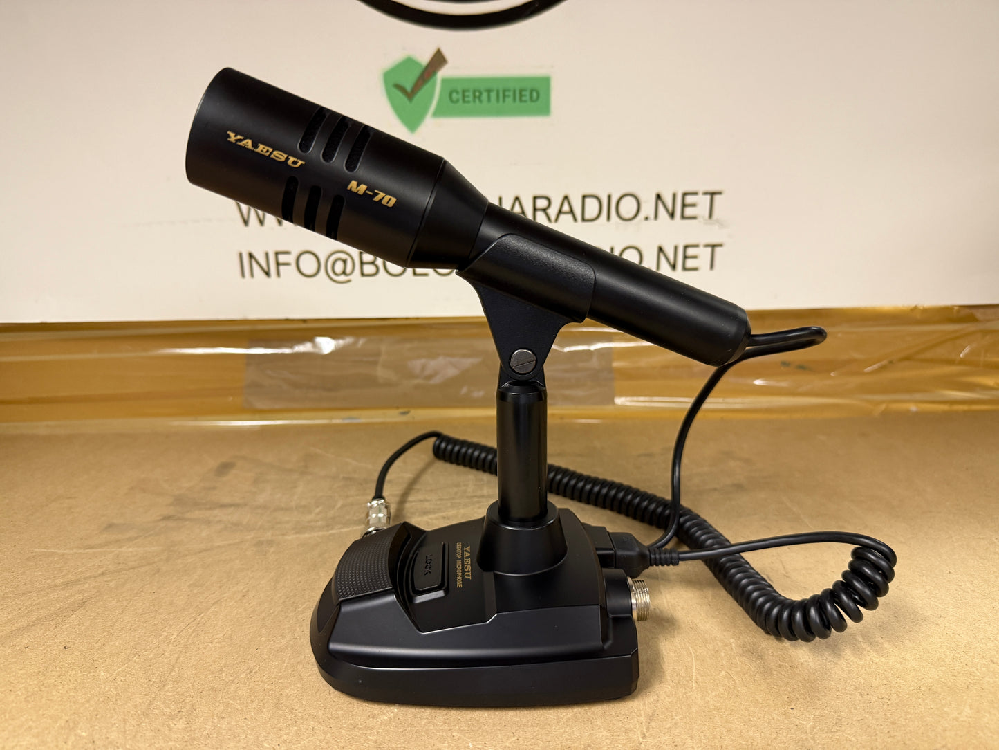 Yaesu M 70 mike da tavolo pari al nuovo