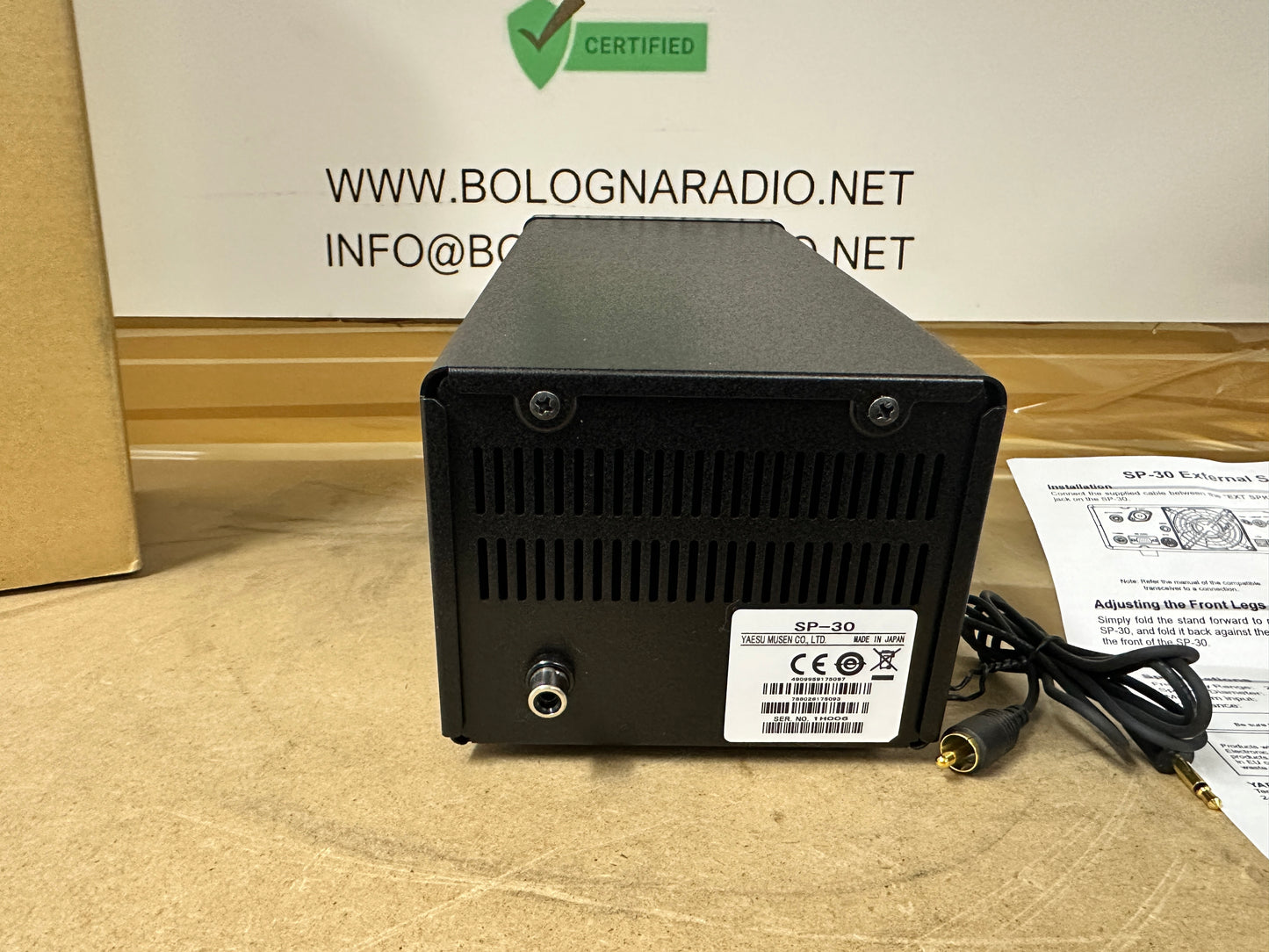 Yaesu SP 30 pari al nuovo