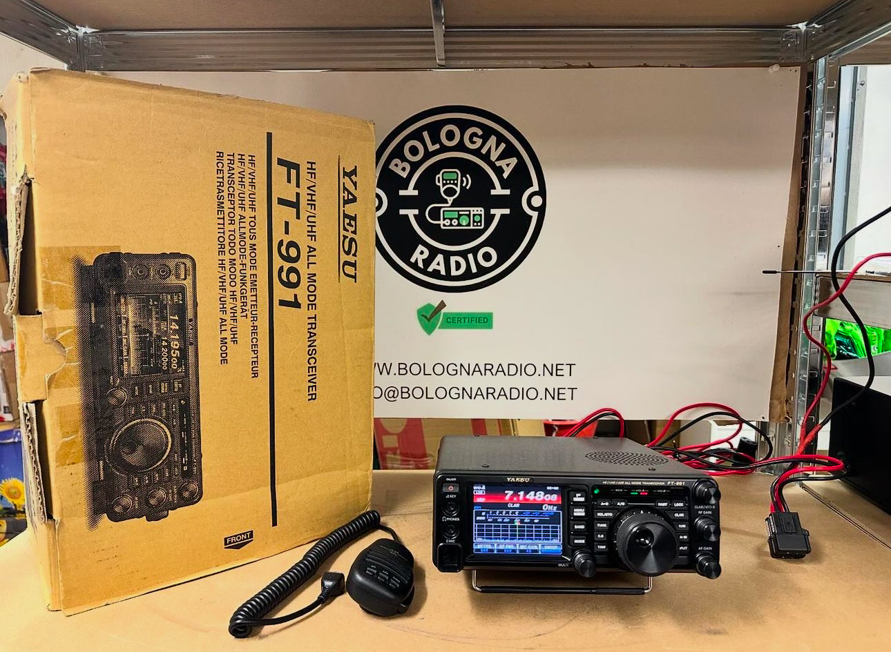 Ricetrasmettitore YAESU FT991