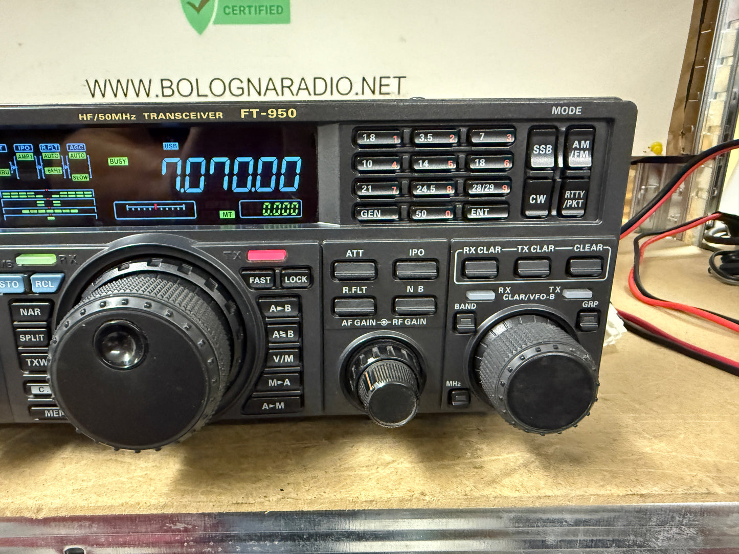 A1 Yaesu FT 950 perfetto 100 watt banda espansa garanzia 12 mesi