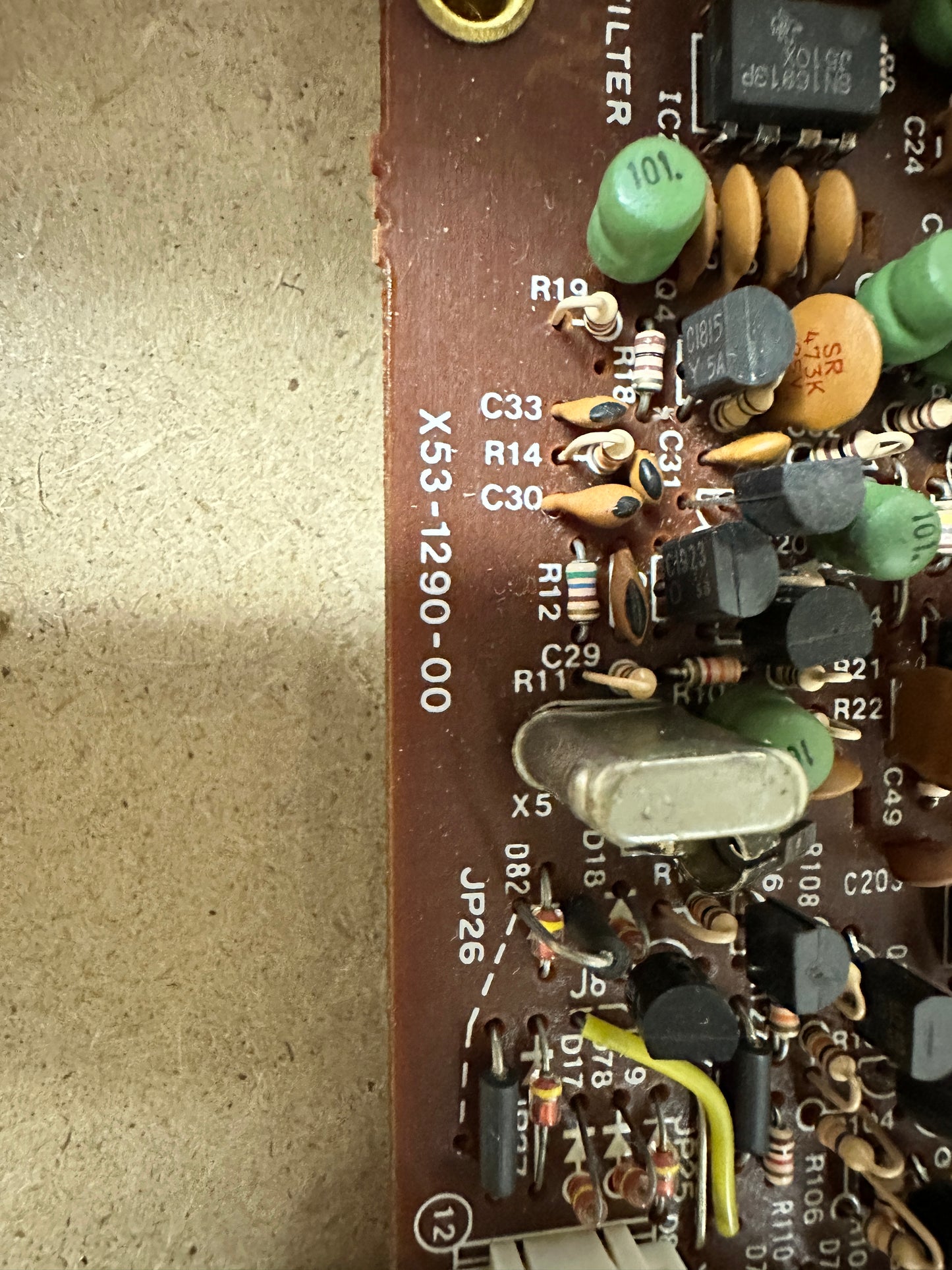 Kenwood ts 430 scheda control unit X53-1290-00