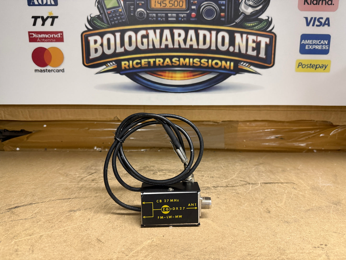 ZETAGI - DX27 - MISCELATORE AUTORADIO / CB