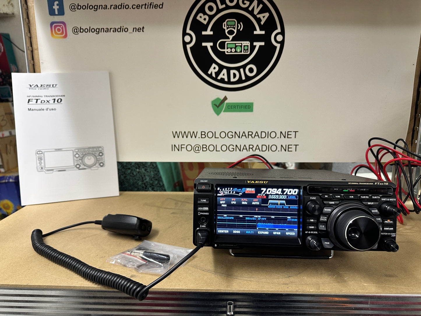 Ricetrasmettitore Yaesu FTDX 10